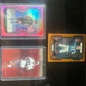 New England patriots 3 card lot